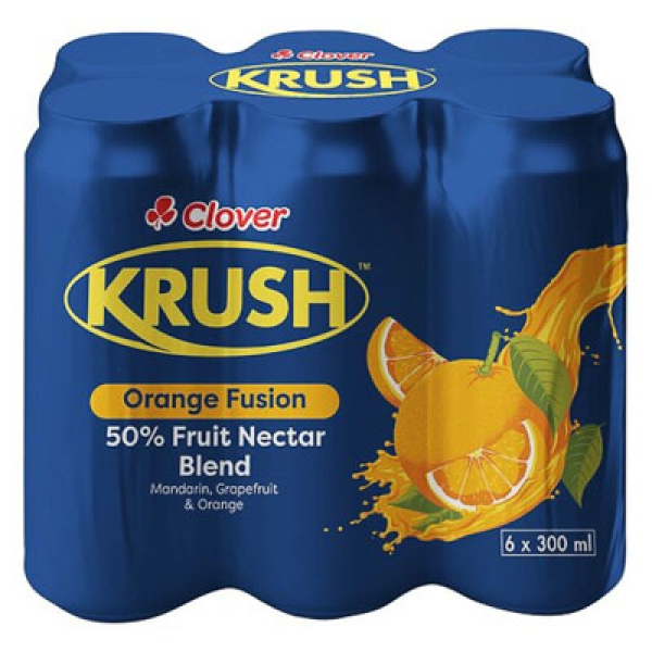KRUSH ORANGE FUSION NECTAR CAN 300ML