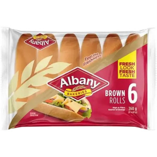 ALBANY SUP ROLLS BROWN 6'S